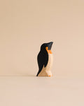 Handmade Holzwald Penguin, Head Up
