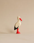 Handmade Holzwald Bird - Stork