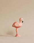 Handmade Holzwald Bird - Flamingo