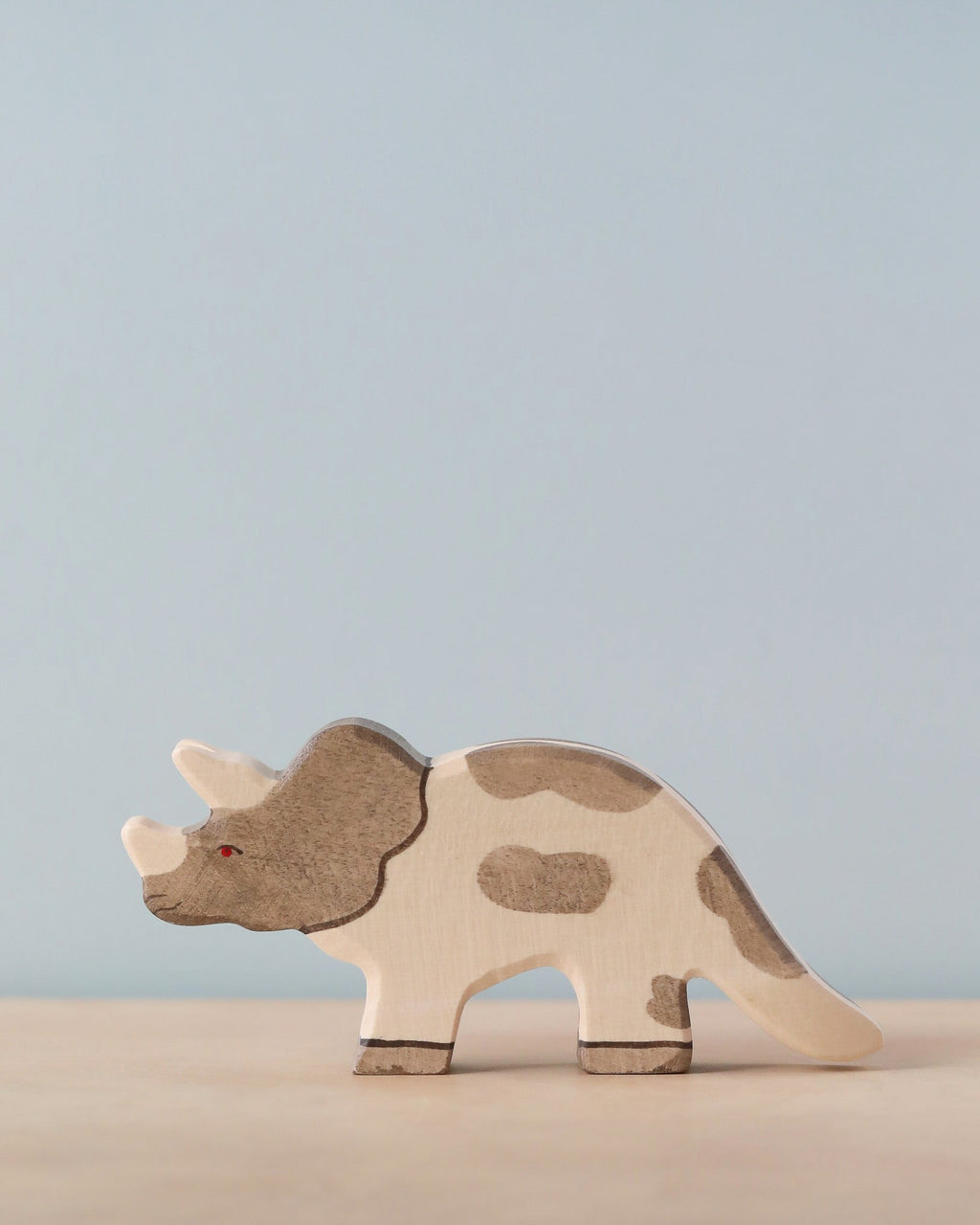 Holztiger Triceratops Dinosaur