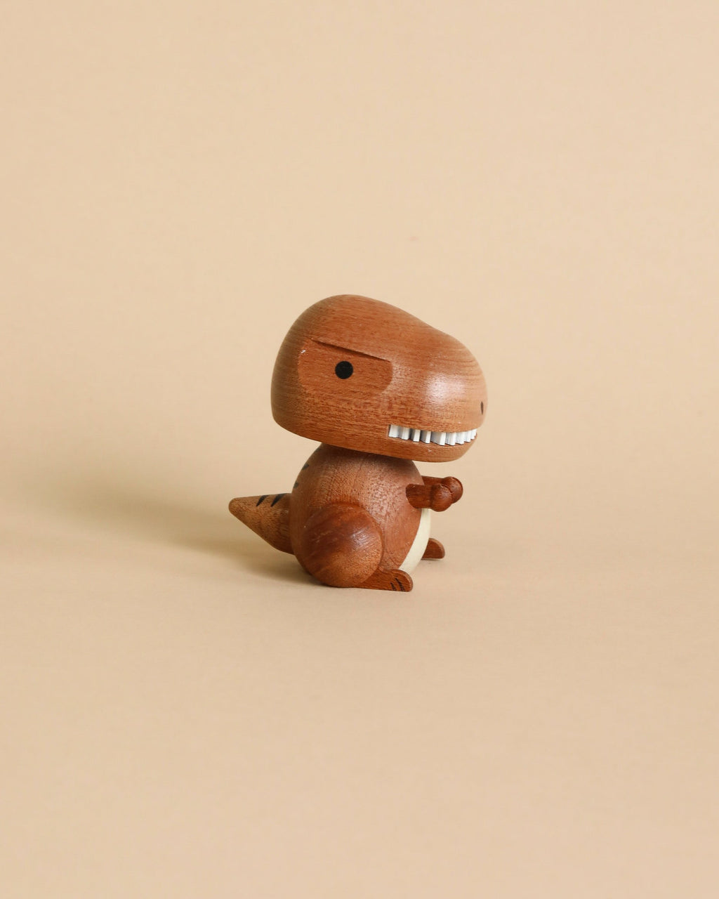 Wooden T-Rex Bobblehead
