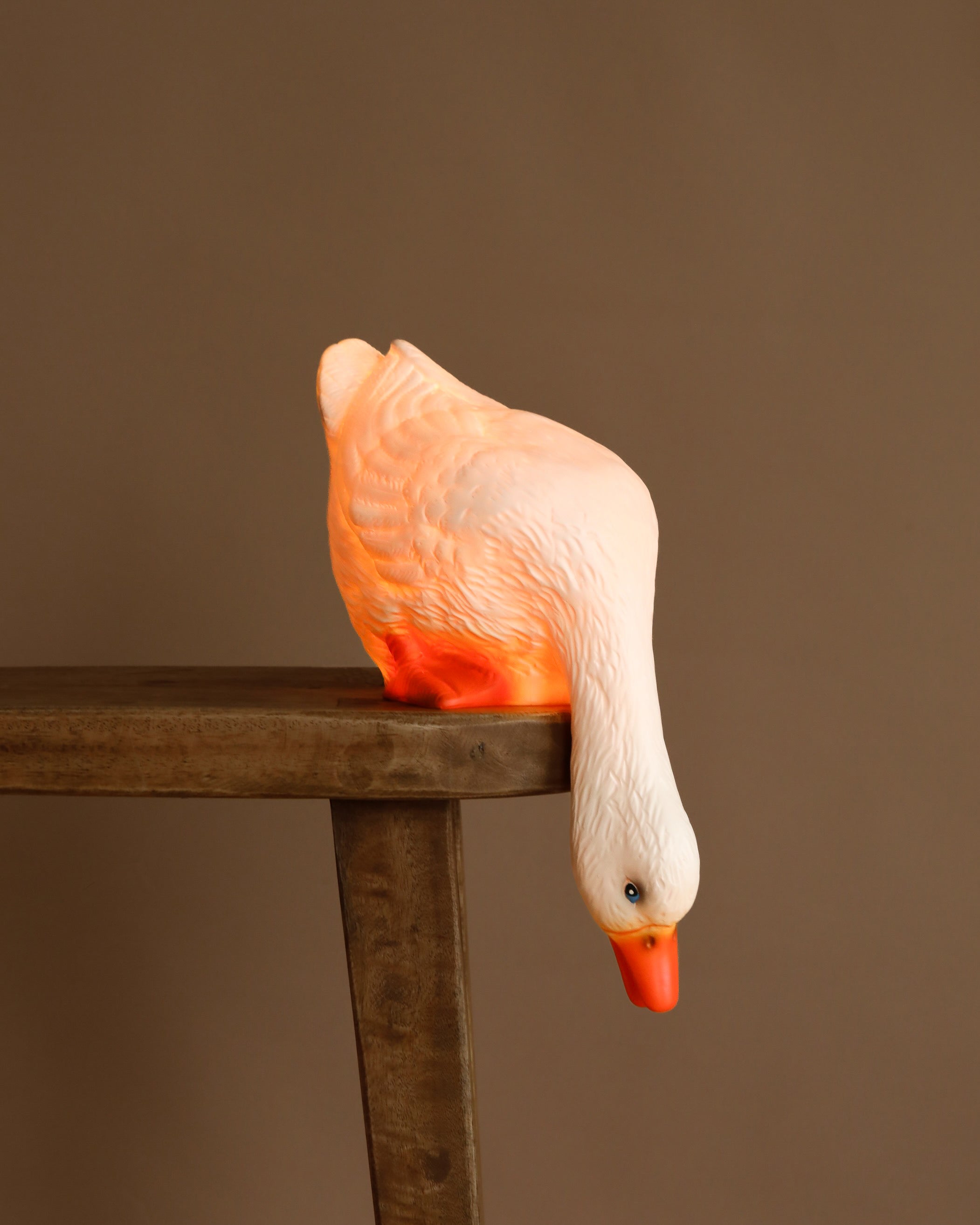 Duck Looking Down Lamp