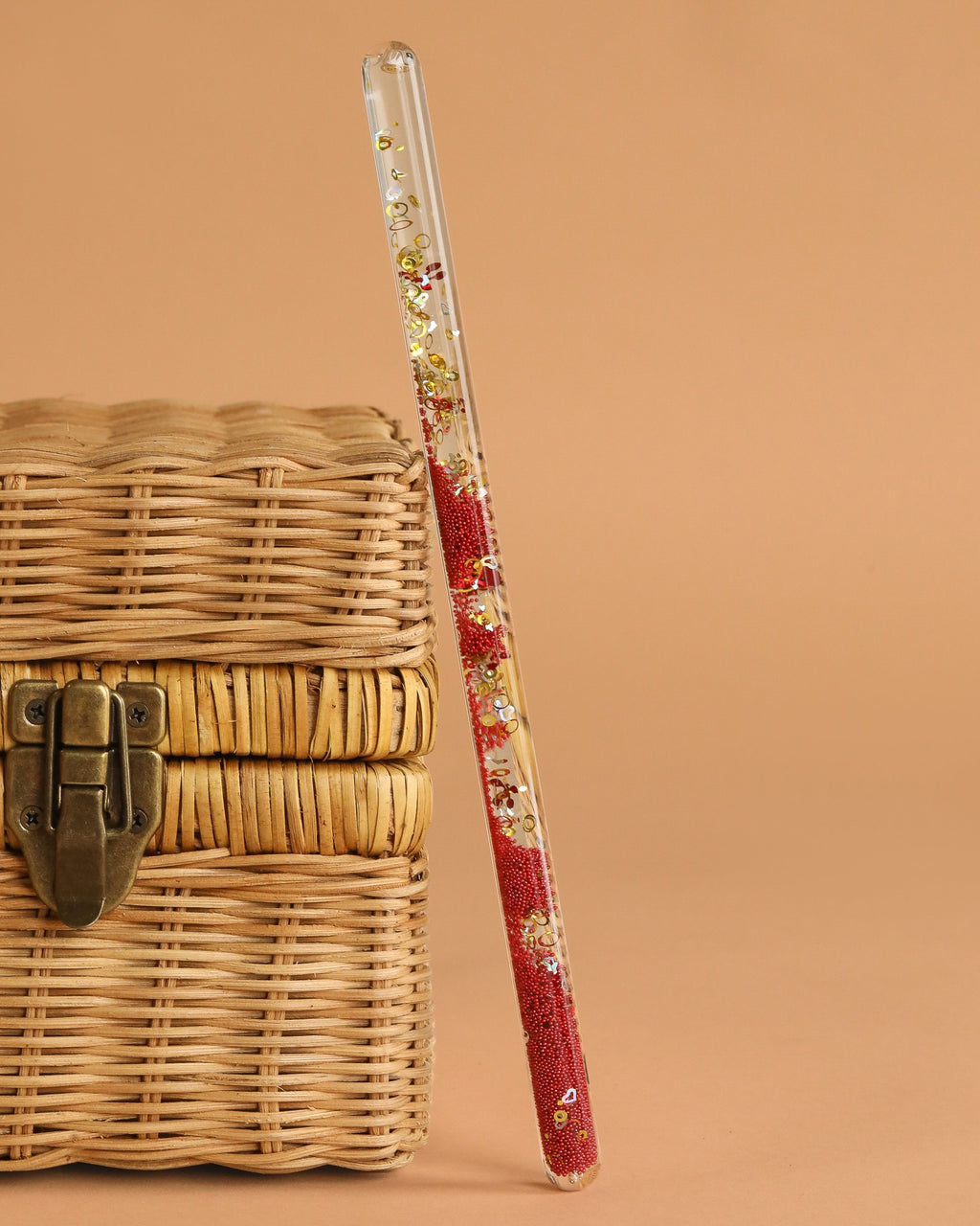 Konges Sloejd Magical Glitter Wand - Cherry