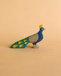 Handmade Wooden Peacock