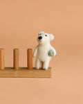 Finger Puppet: Polar Bear Catching a Fish