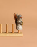 Felt Finger Puppet: Gray Squirrel