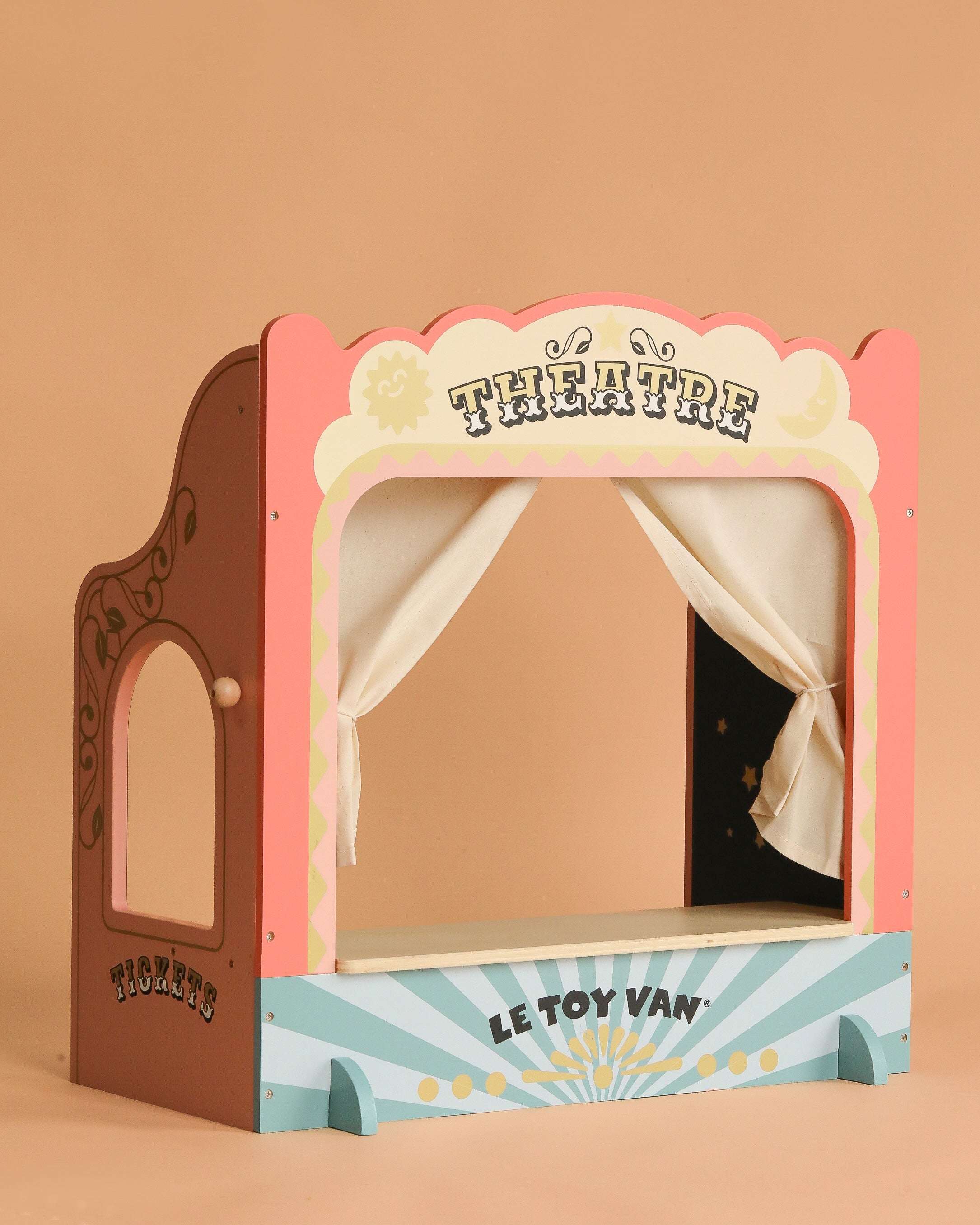 Tabletop Puppet Wooden Theater