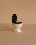 Maileg Small Toilet, Mouse Size - Off White