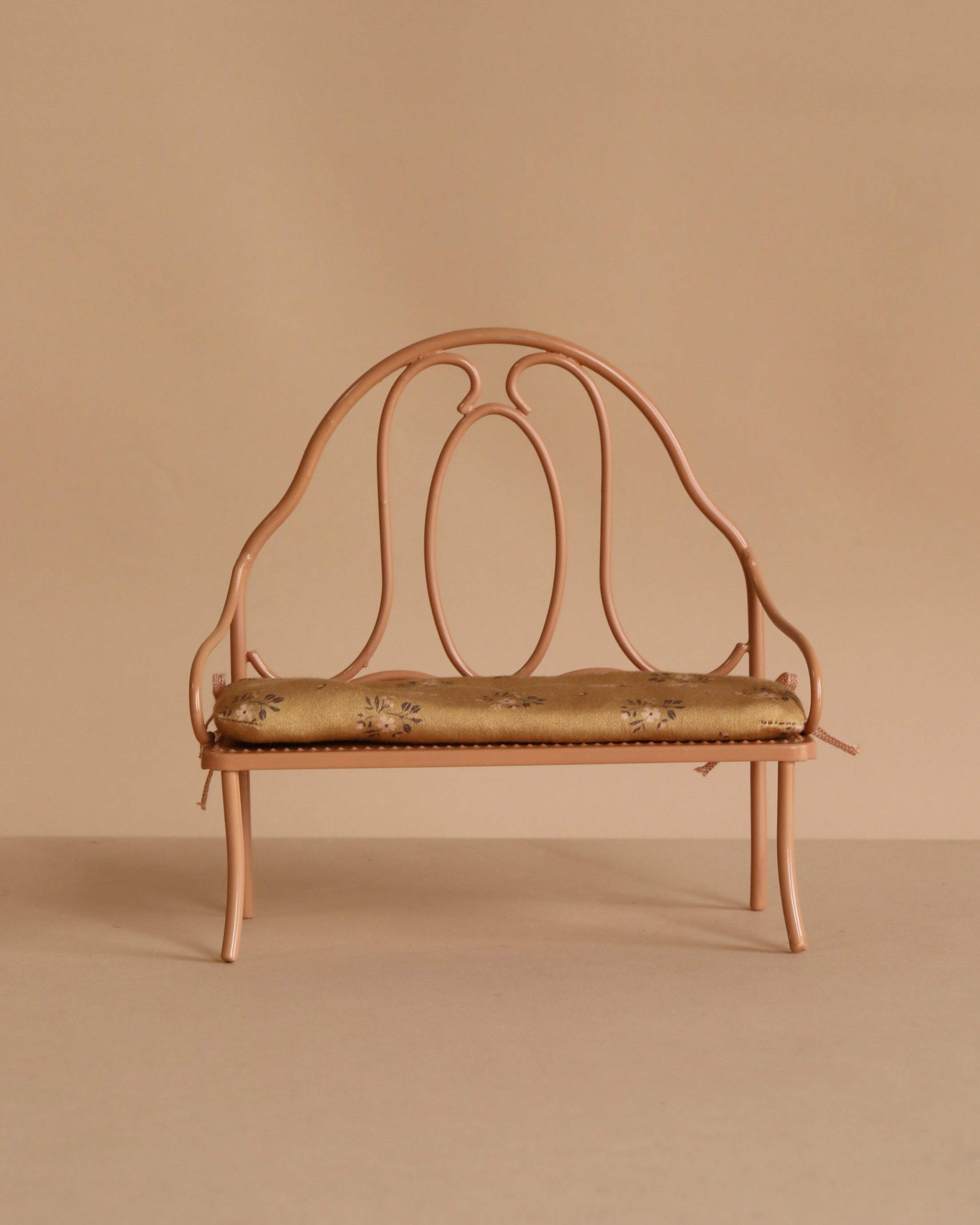 Maileg Vintage Bench, Mini - Dark Powder