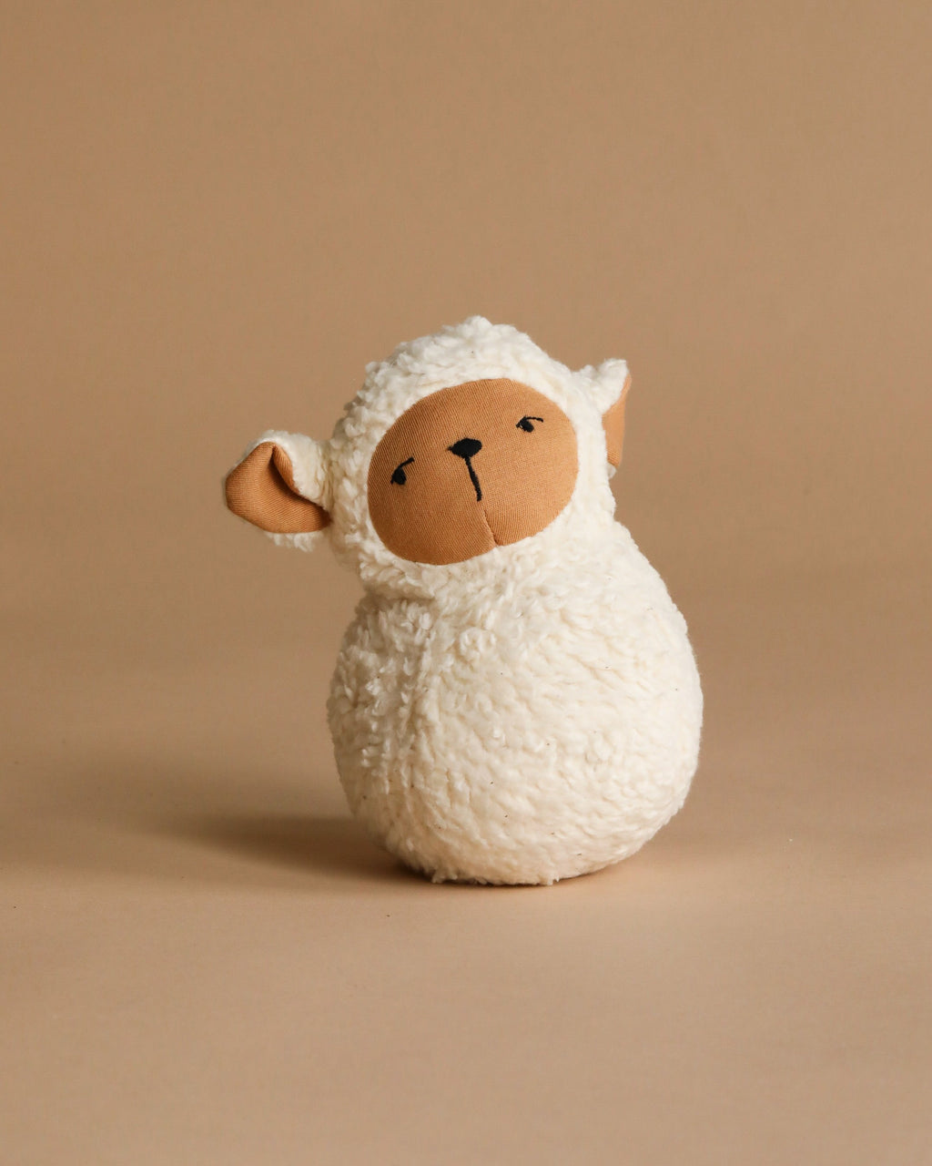 Organic Cotton Sheep Tumbler With Soft Bell Sound