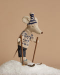 Maileg Winter Ski Mouse Dad - Blue