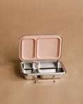 Haps Nordic - Stainless Steel Lunch  - Two Compartments (Blush)