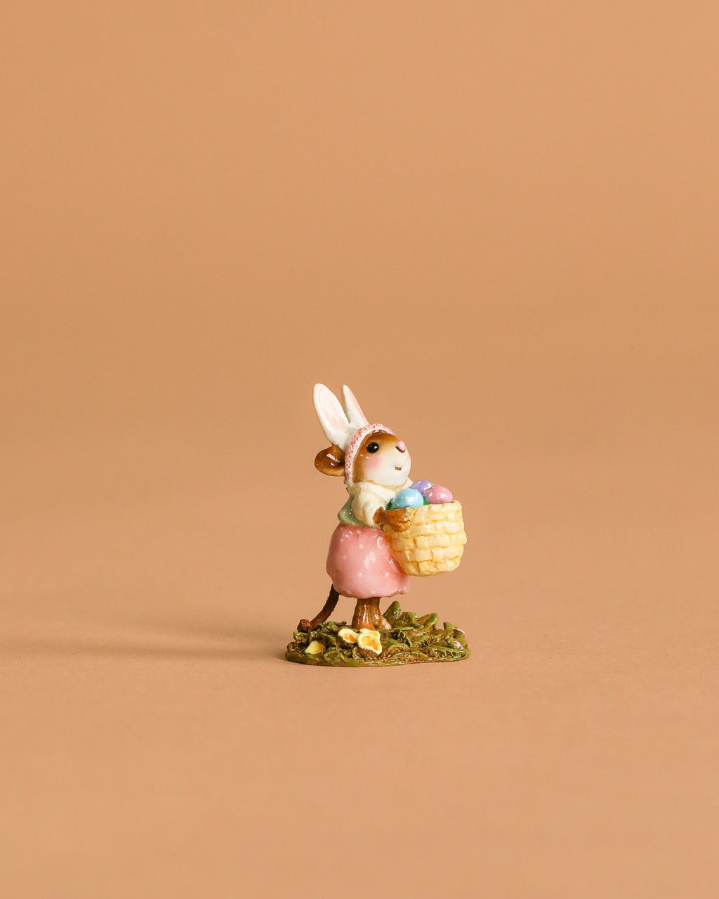 Wee Forest Folk Tiny Collectible - Hoppy Easter Girl (Not a Toy)