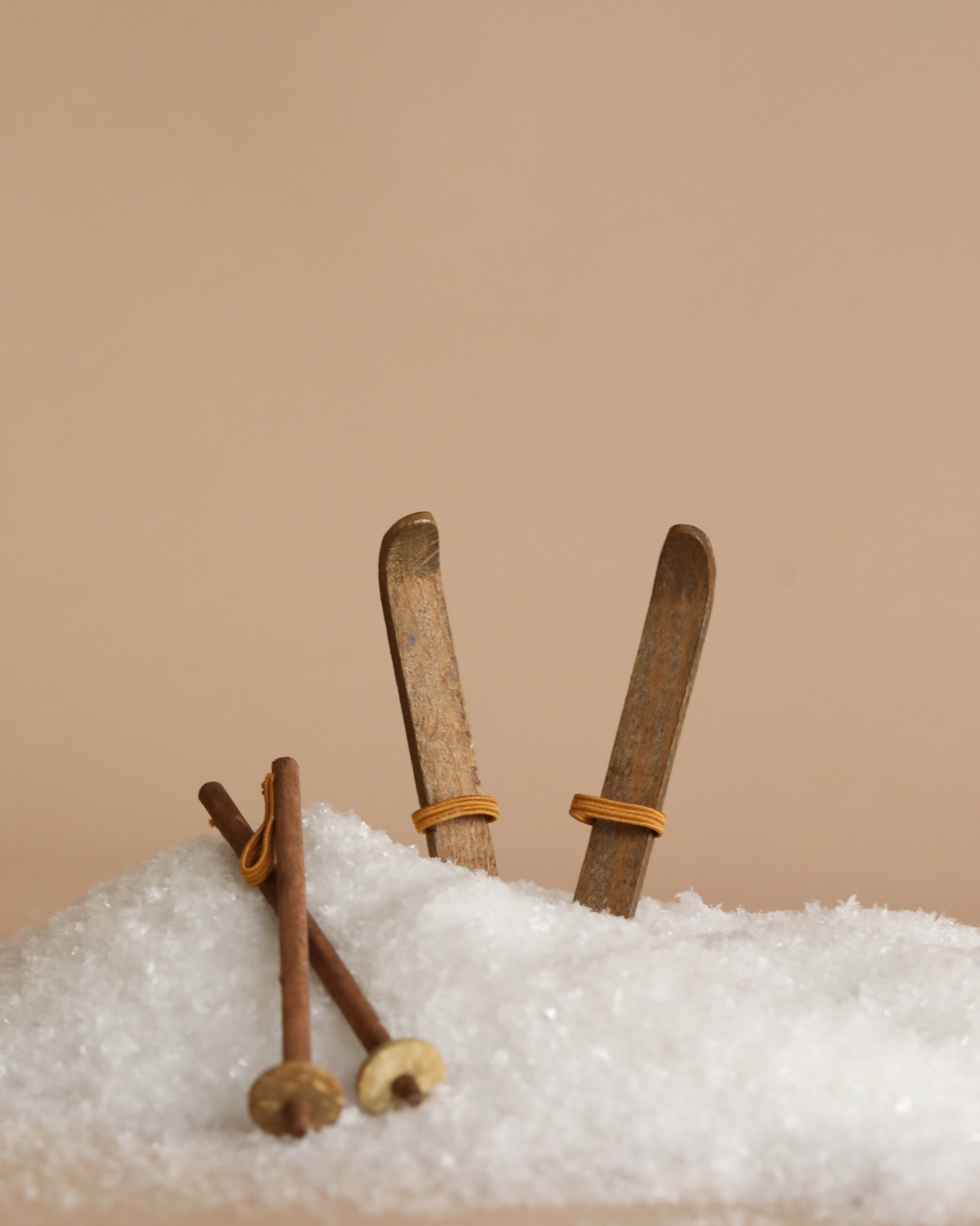 Maileg Christmas Ski and Ski Poles For Mom & Dad