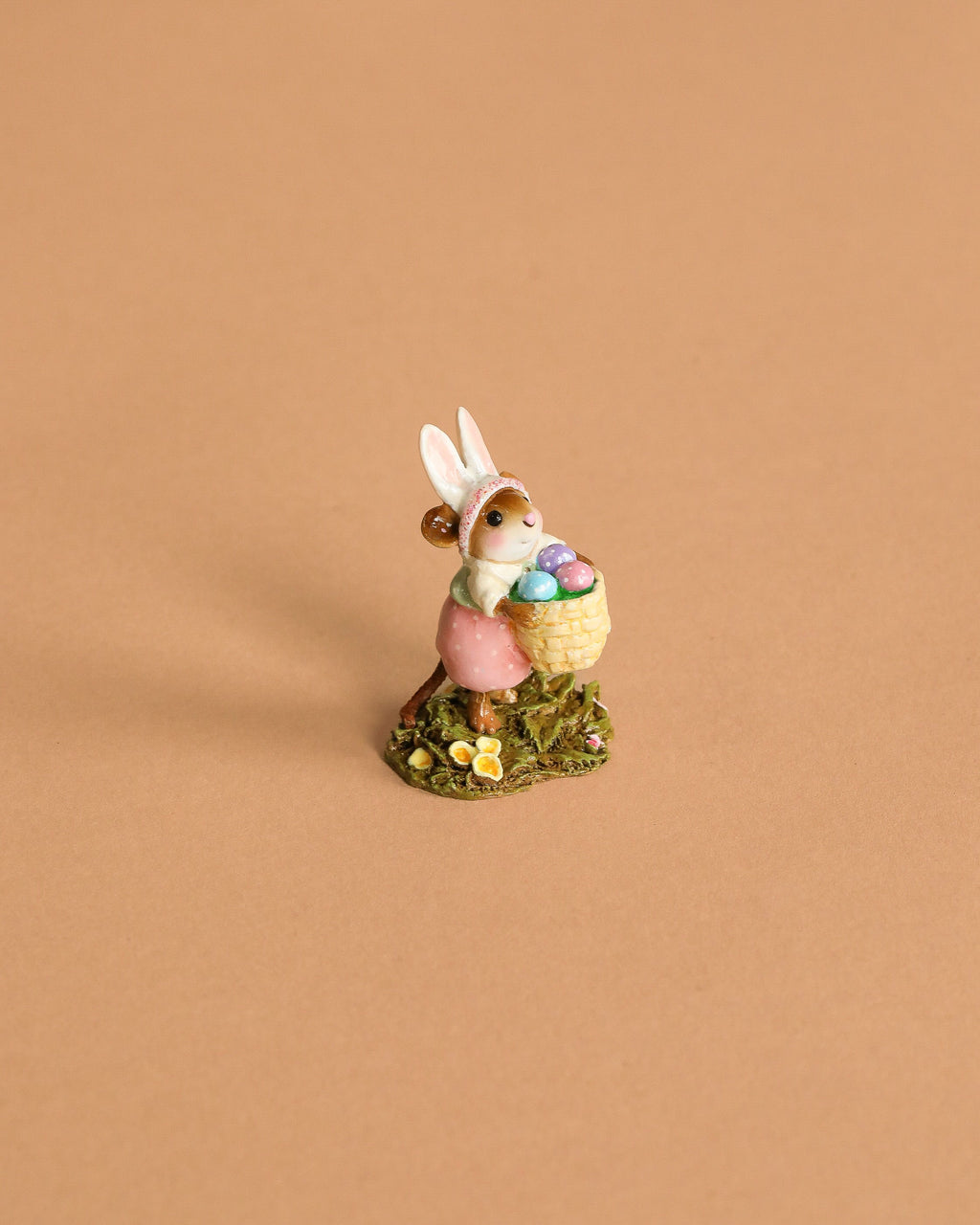Wee Forest Folk Tiny Collectible - Hoppy Easter Girl (Not a Toy)