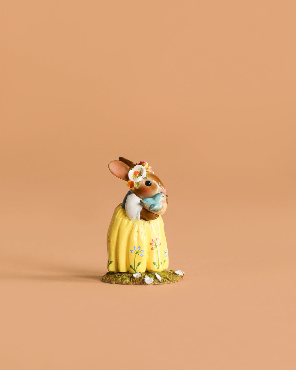 Wee Forest Folk Tiny Collectible - Bluebird of Happiness (Not a Toy)