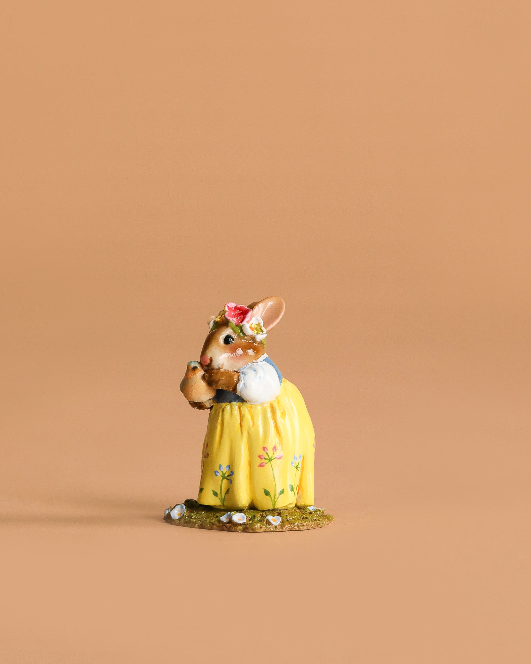 Wee Forest Folk Tiny Collectible - Bluebird of Happiness (Not a Toy)
