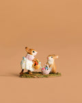 Wee Forest Folk Tiny Collectible - Baskets Full of Easter Joy (Not a Toy)