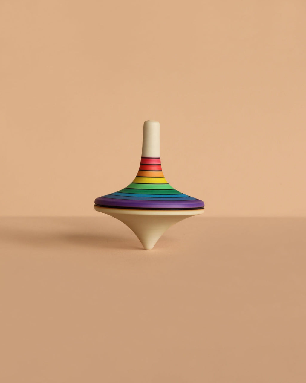 Mader Rallye Rainbow Spinning Top, Large - Purple