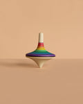 Mader Rallye Rainbow Spinning Top, Large - Purple