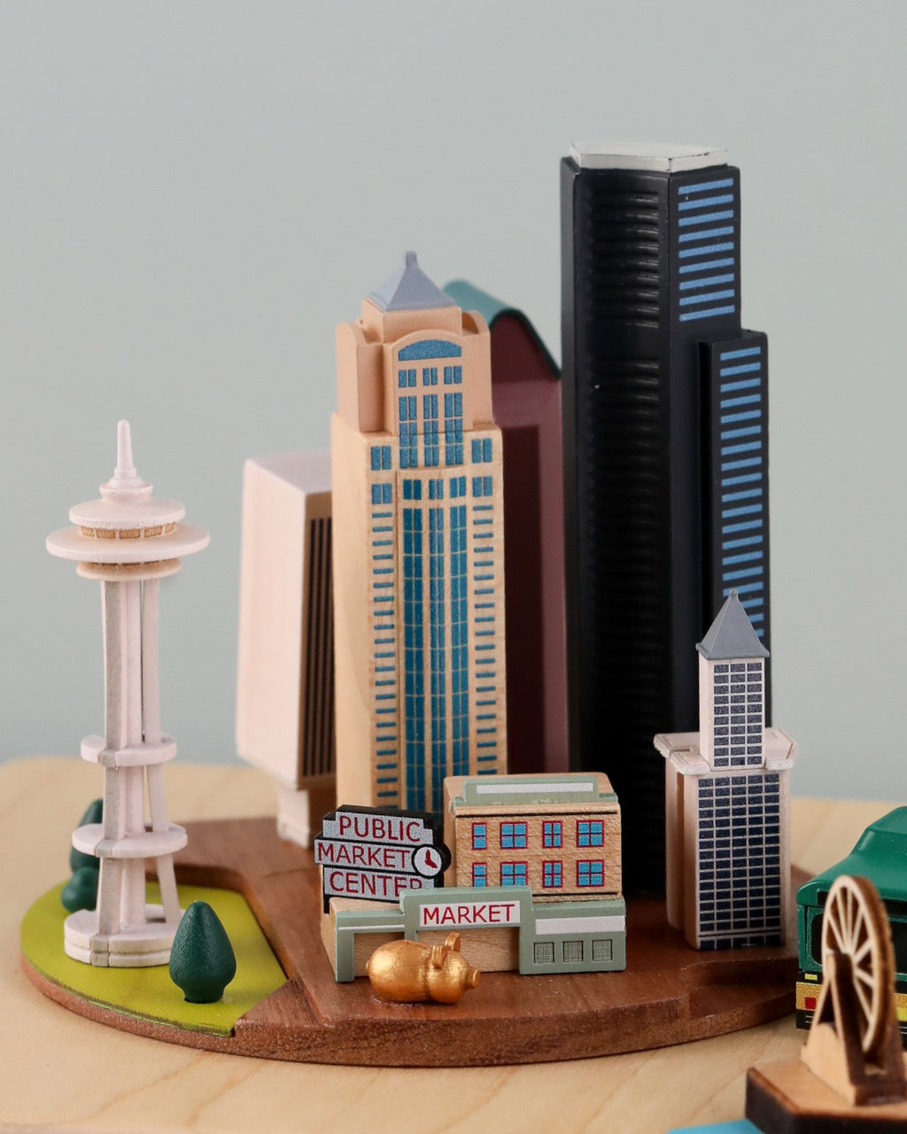 Seattle Wooden Music Box