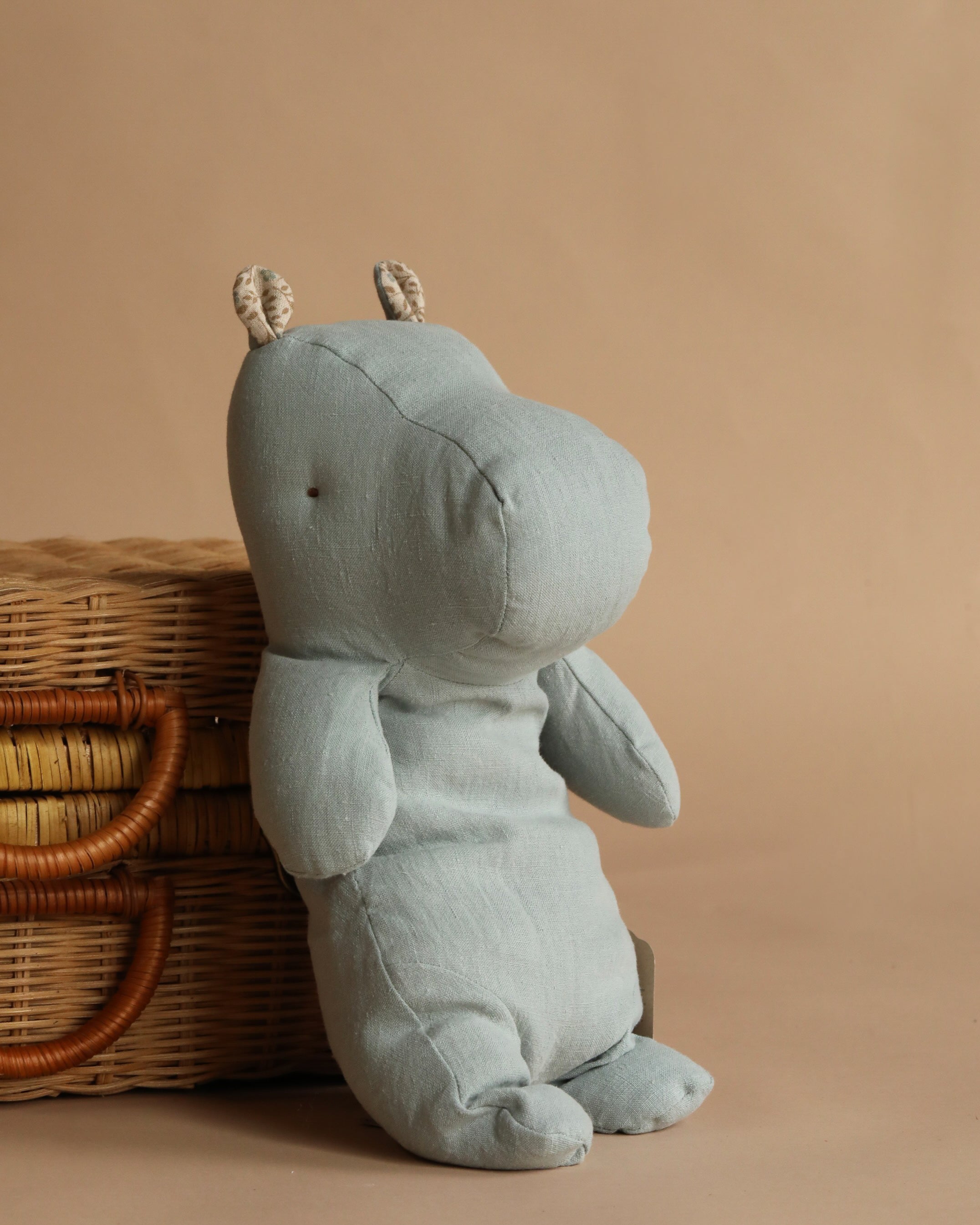 Maileg Hippo, Medium - Blue Grey