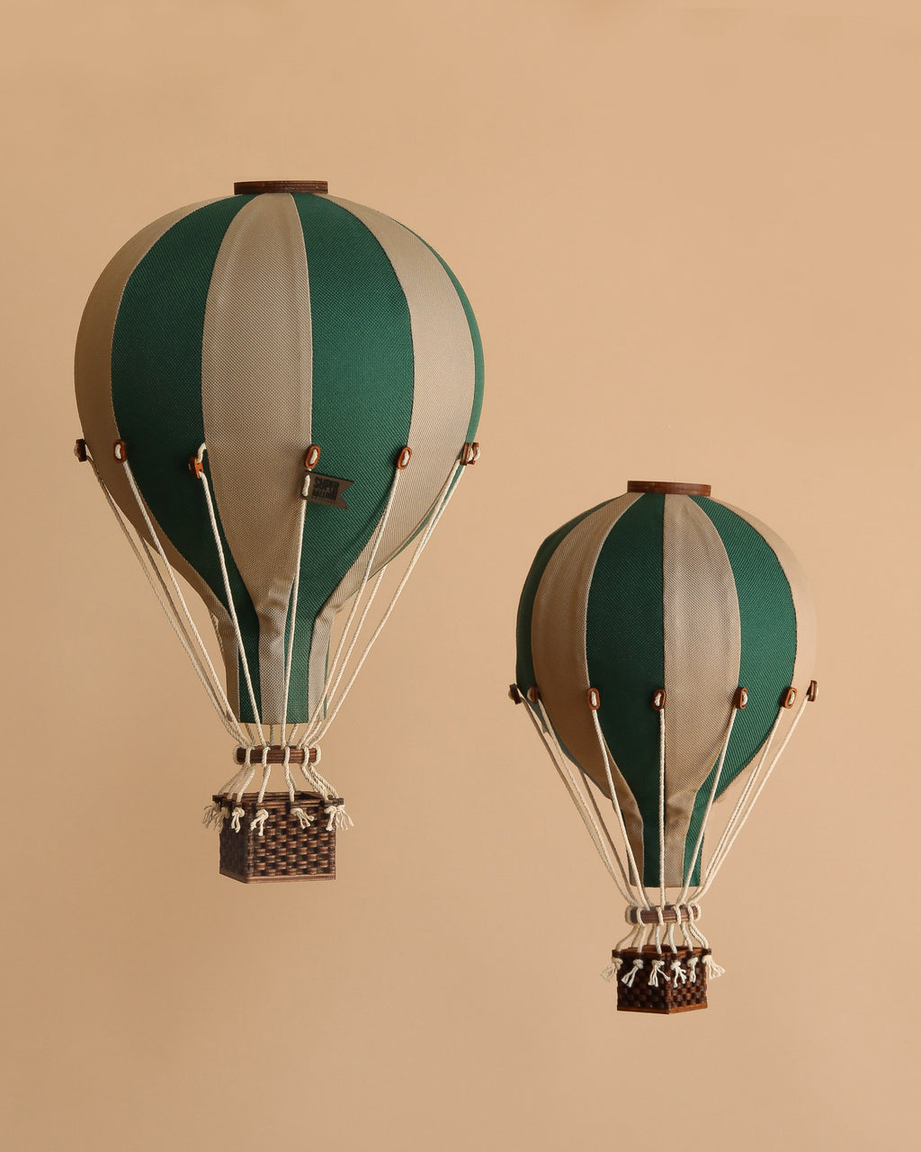 Hot Air Balloon - Green
