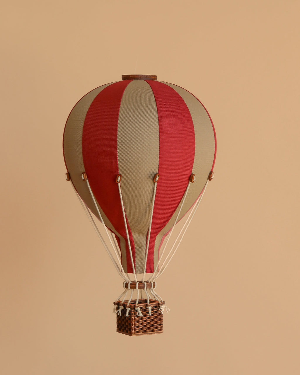 Hot Air Balloon - Burgundy