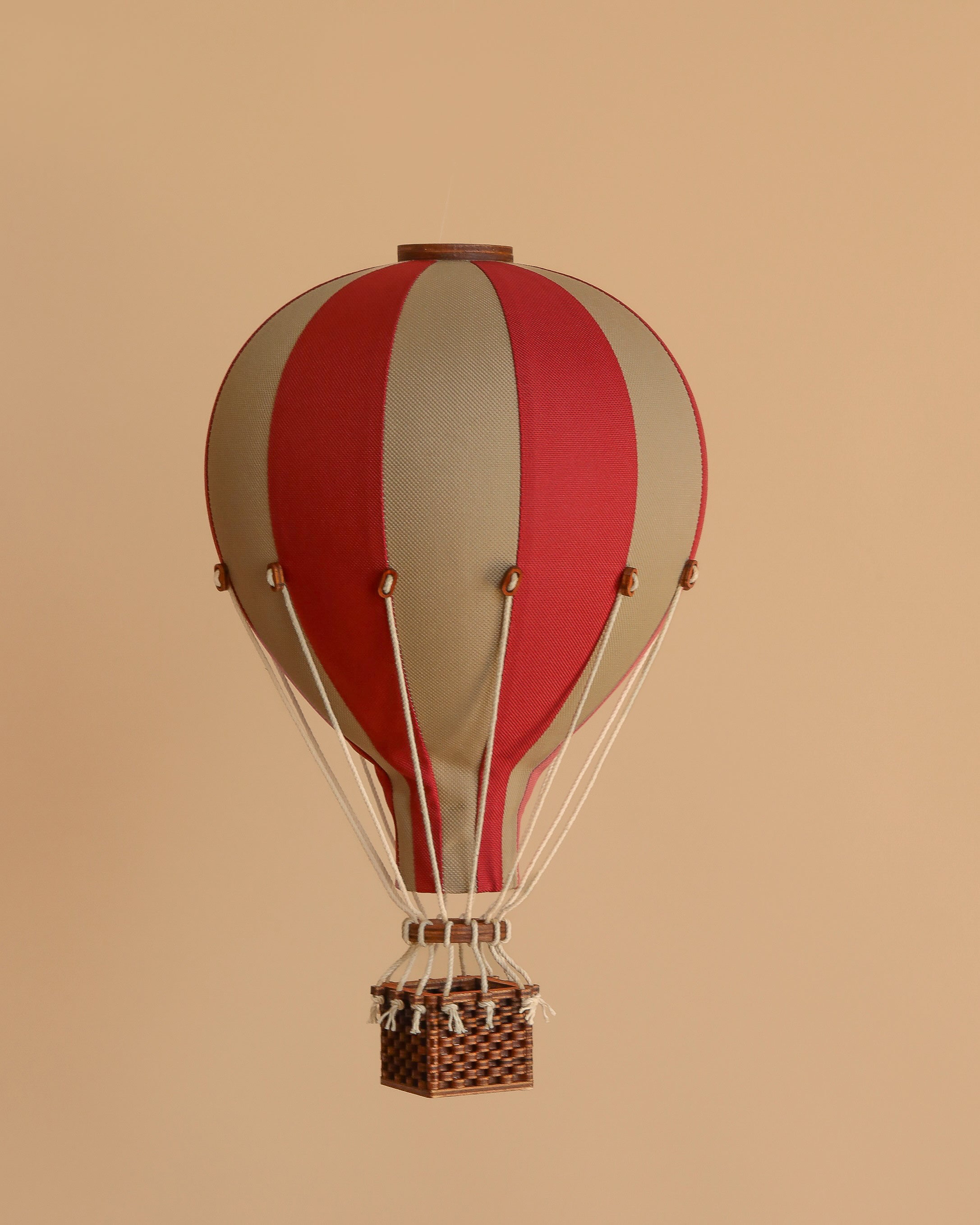 Hot Air Balloon - Burgundy
