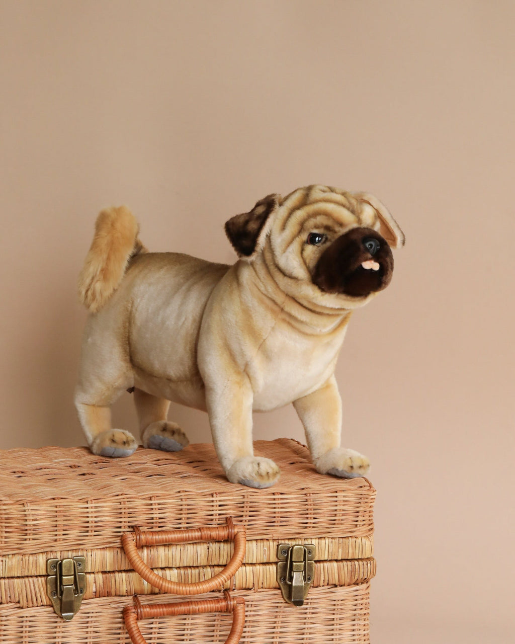 Pug Dog Stuffed Animal (ships in one week)