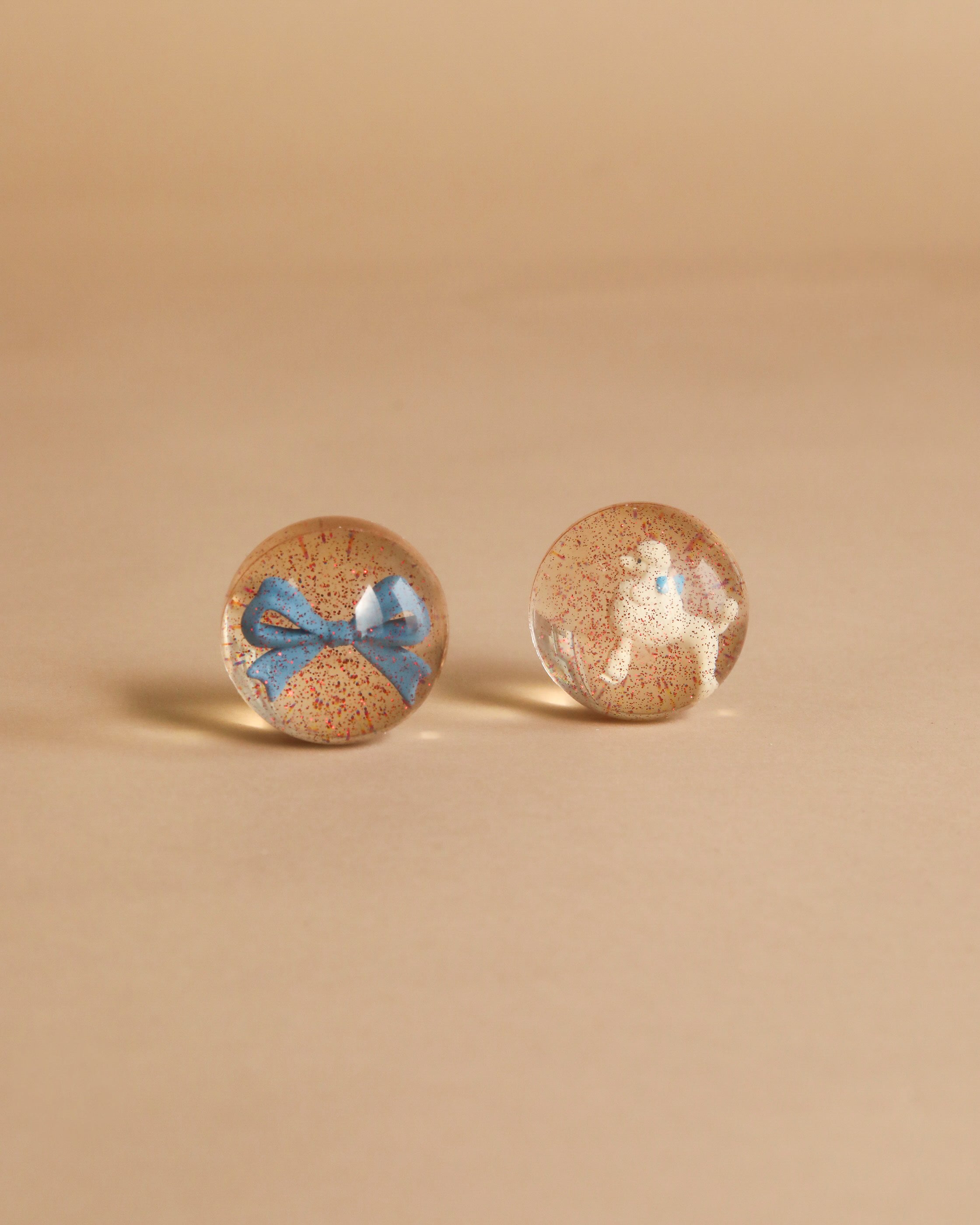 Konges Sloejd Glitter Bouncing Ball Set - Poodle & Bow