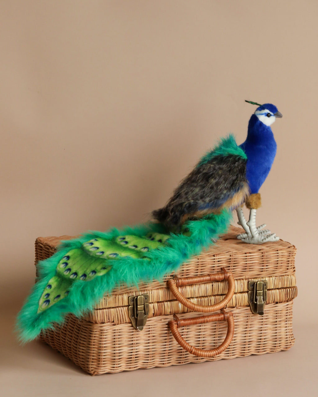 Peacock Stuffed Animal (ships in one week)