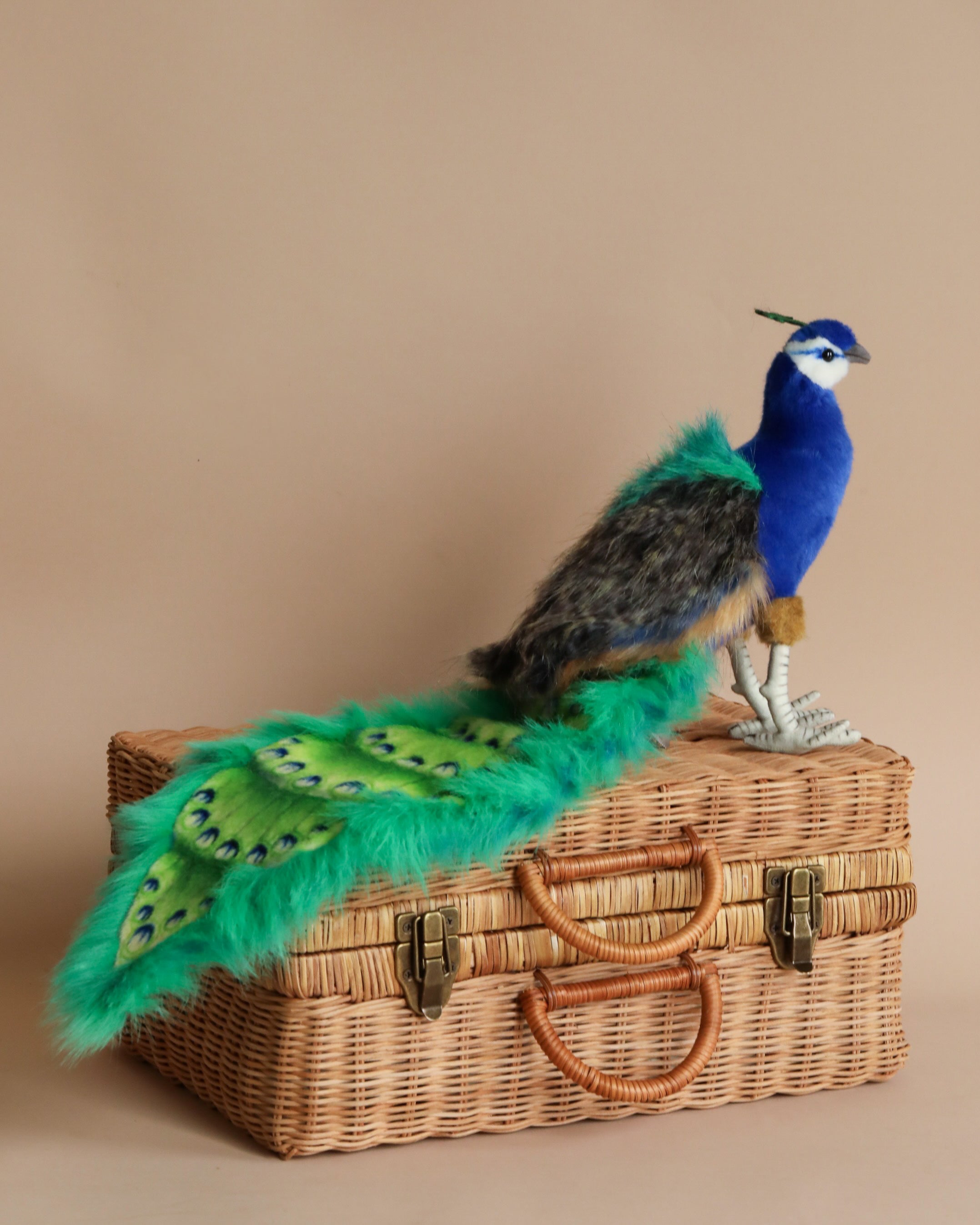 Peacock Stuffed Animal (ships in one week)