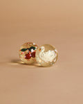 Konges Sloejd Glitter Bouncing Ball Set - Cherry & Swan