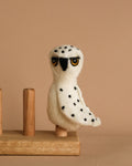 Felt Finger Puppet: Snowy Owl