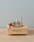 Washington D.C. Wooden Music Box
