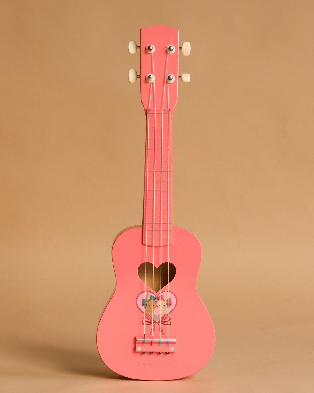 Konges Sloejd Wooden Ukulele - Bow Kitty