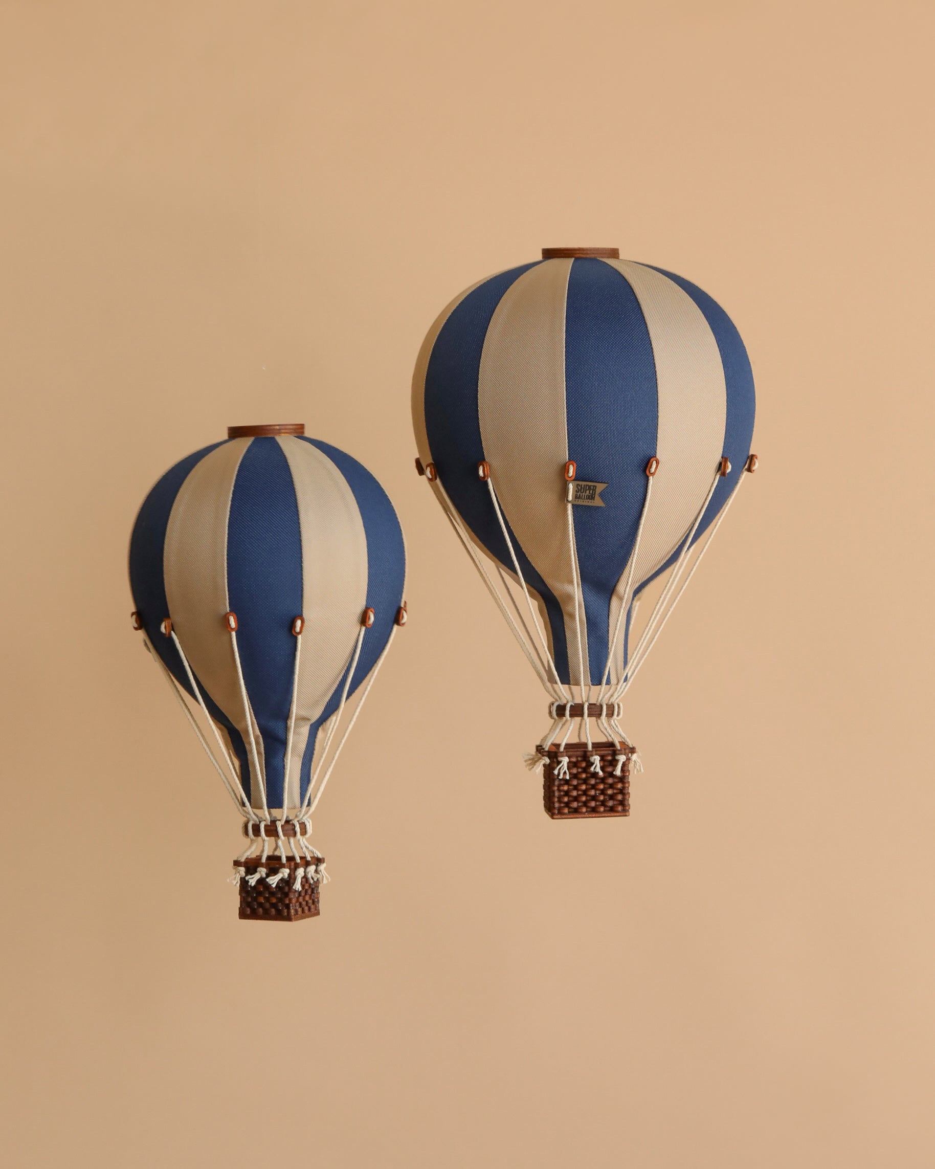 Hot Air Balloon - Navy Blue
