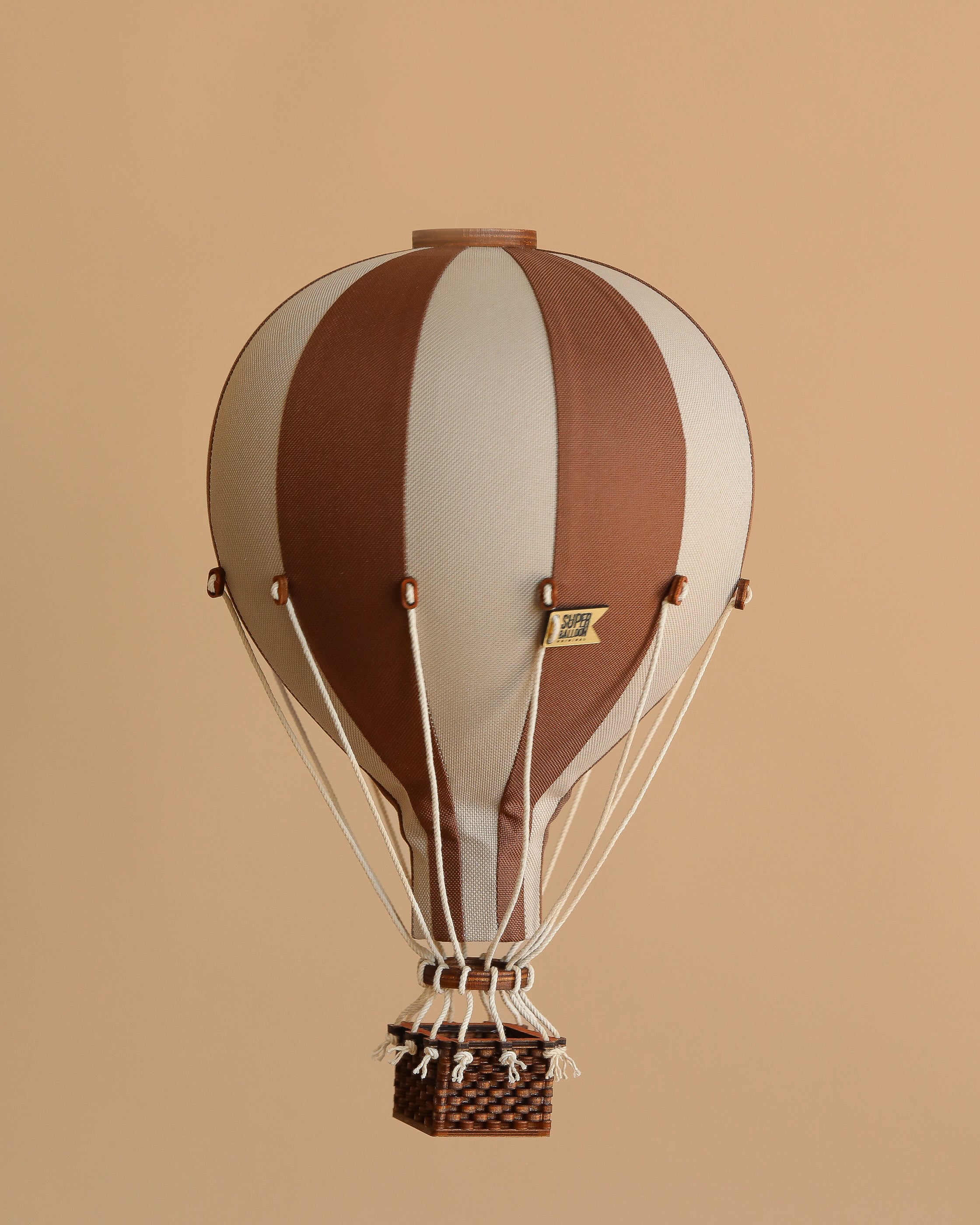 Hot Air Balloon - Dark Brown