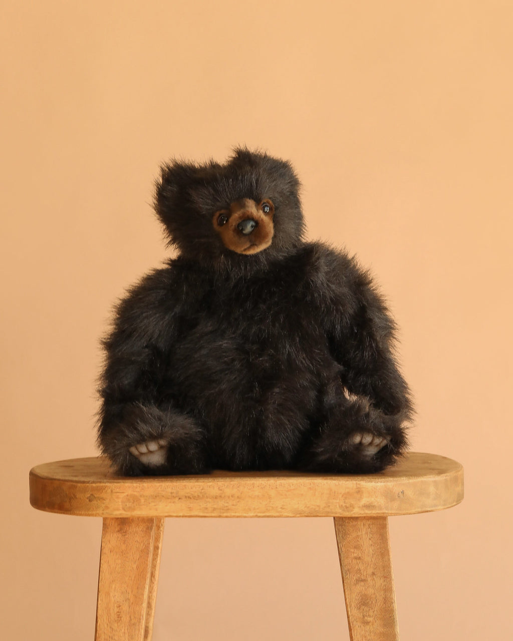 Brown Mikey Bear Stuffed Animal, 12"