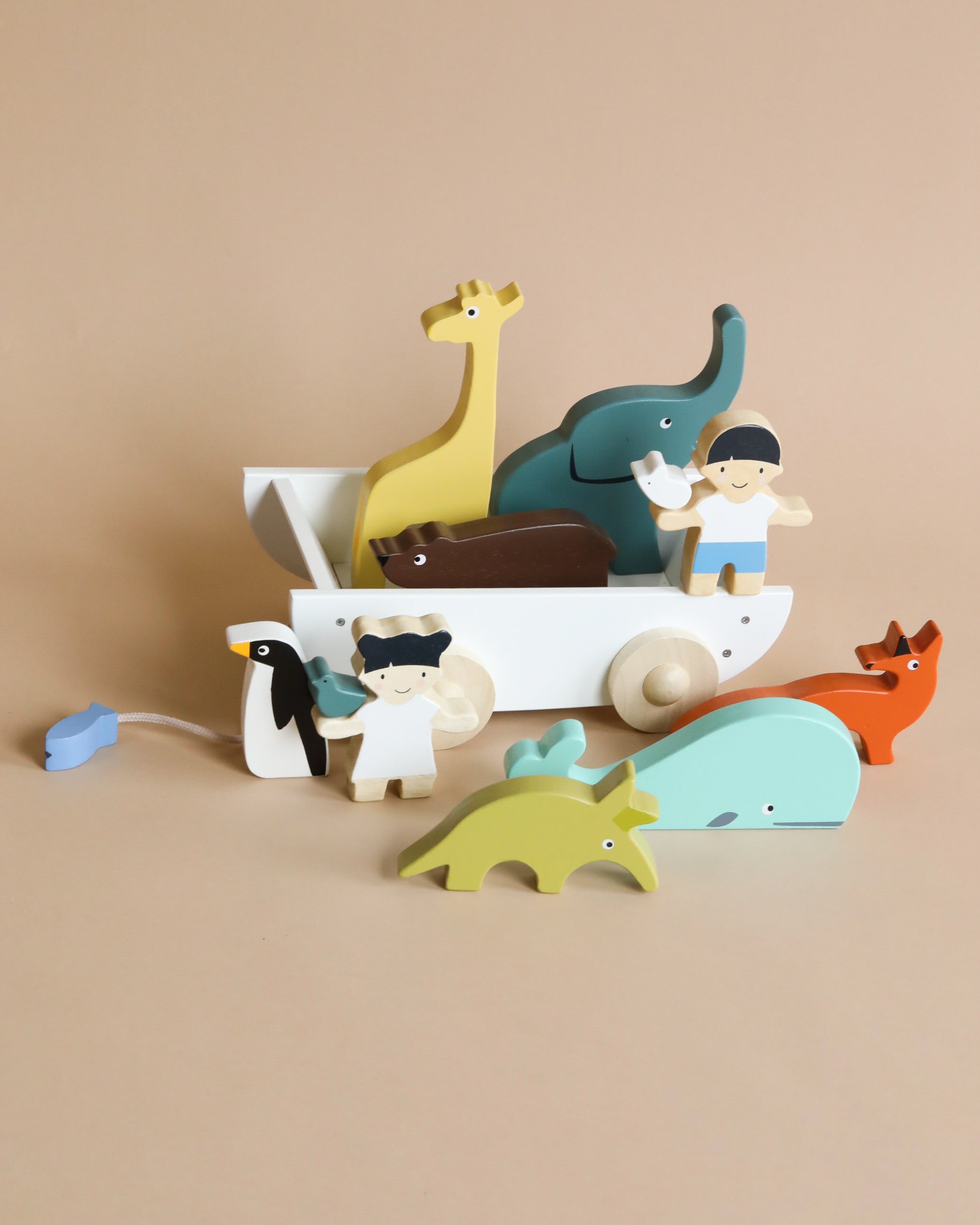 The Friend Ship Pull Toy