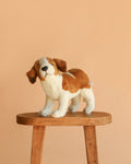 Saint Bernard Puppy Dog Stuffed Animal