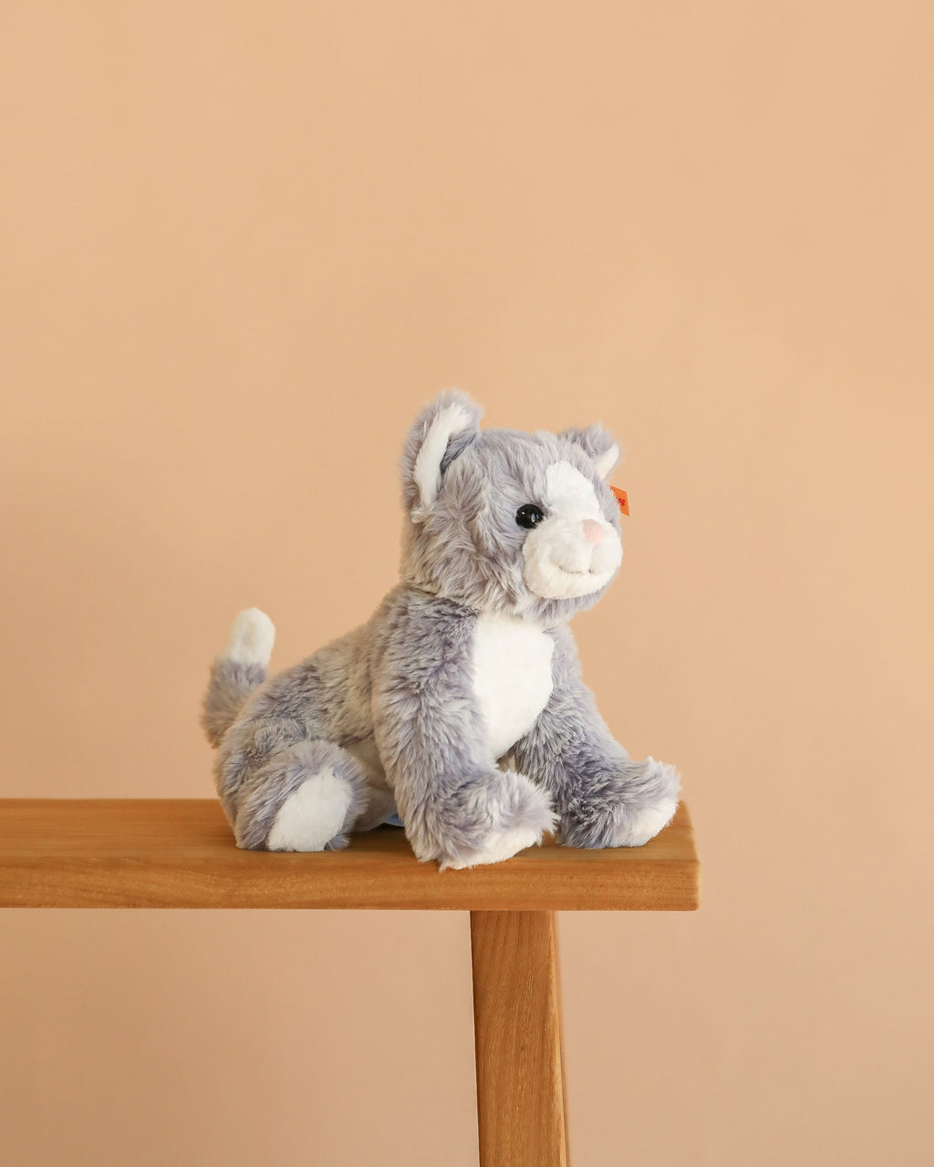 Steiff Cassie Cat, Ice Blue