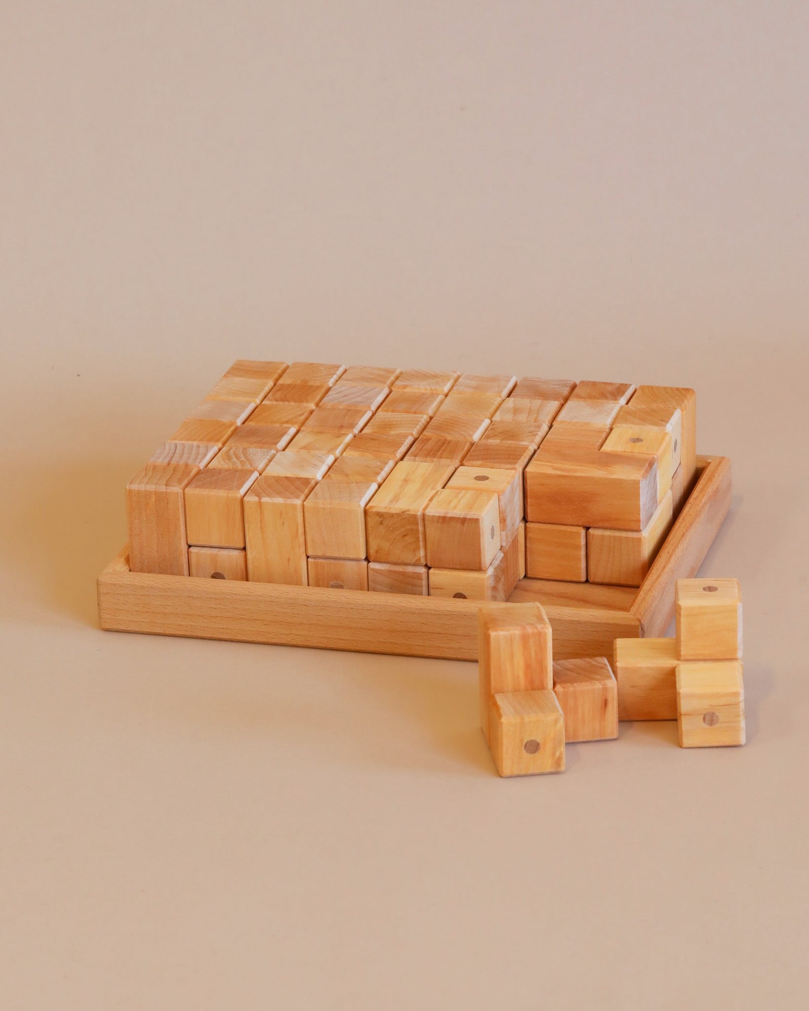 Bauspiel Natural Corner Blocks (24 pieces) - ships in approximately 1-2 weeks