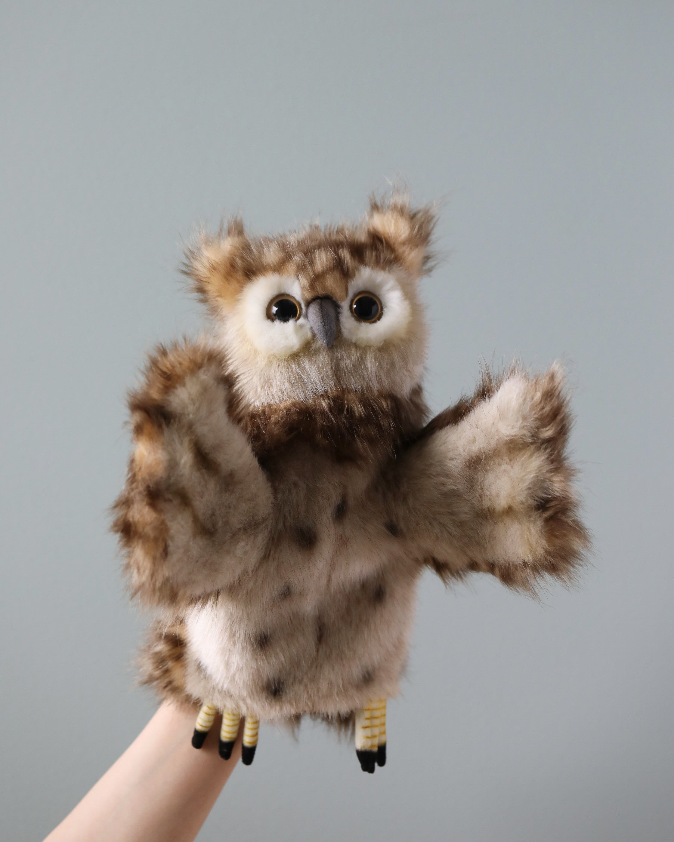 Owl Puppet (ships in one week)