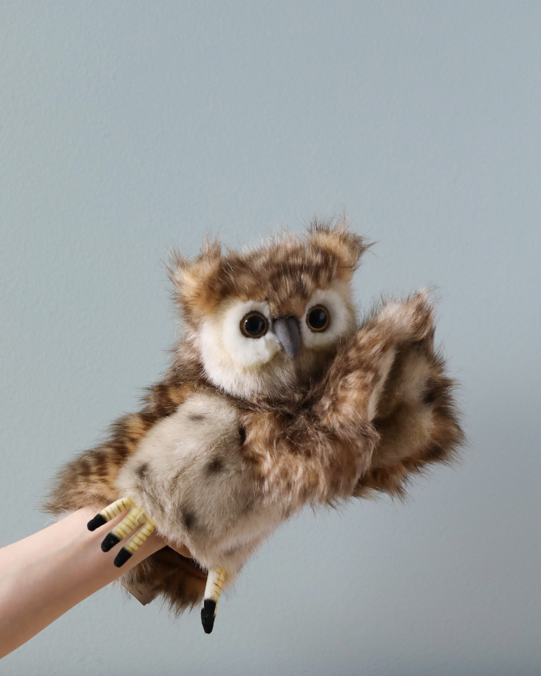Owl Puppet (ships in one week)
