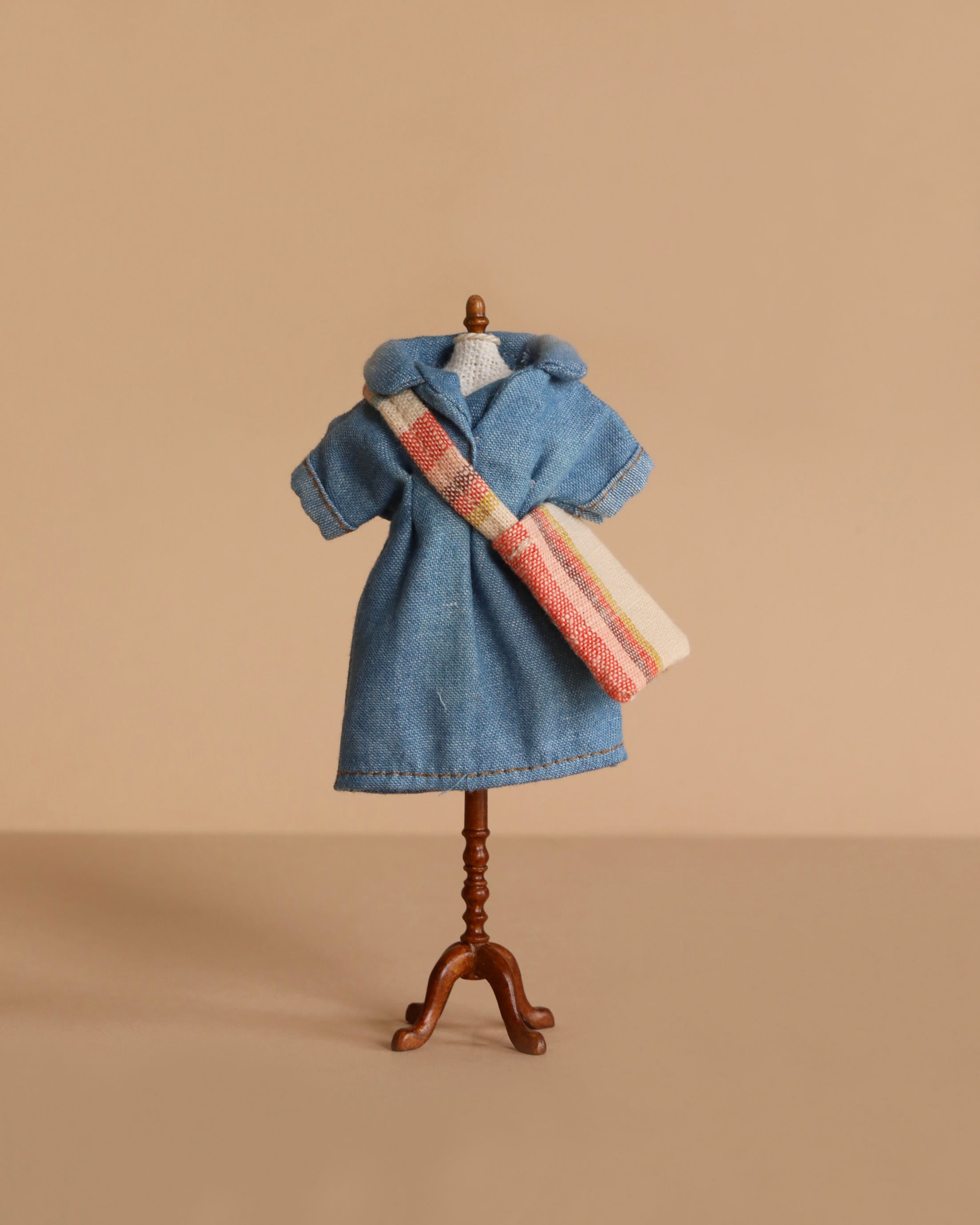 Maileg Extra Clothing: Denim Dress And Bag For Mom Mouse