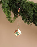 Maileg Metal Ornament - Small Drum, Classic Green