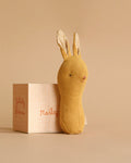 Maileg Lullaby Friend Rattles, Bunny -  Dusty Yellow