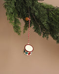 Maileg Metal Ornament - Small Drum, Classic Red